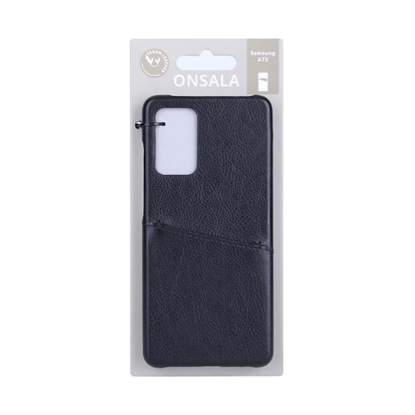 Onsala Mobilcover med Kortrum Samsung A72 Sort Svart