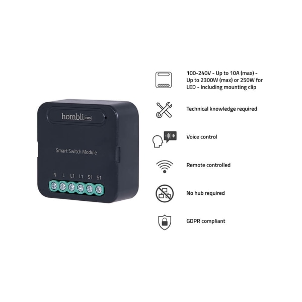 Hombli Smart Switch Modul Duo