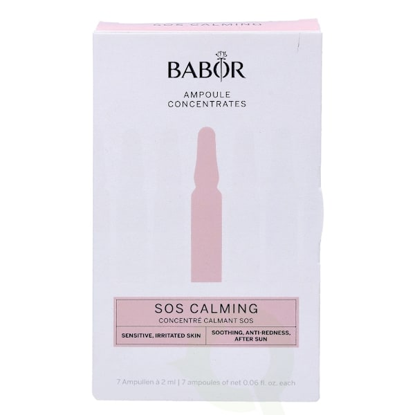 Babor SOS Calming Ampoule Concentrates 14 ml 7x2ml/Sensitive & Irritated Skin