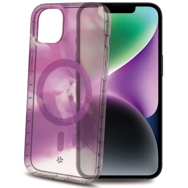 Celly Magshades TPU Cover MagSafe iPhone 15 Lila Lila