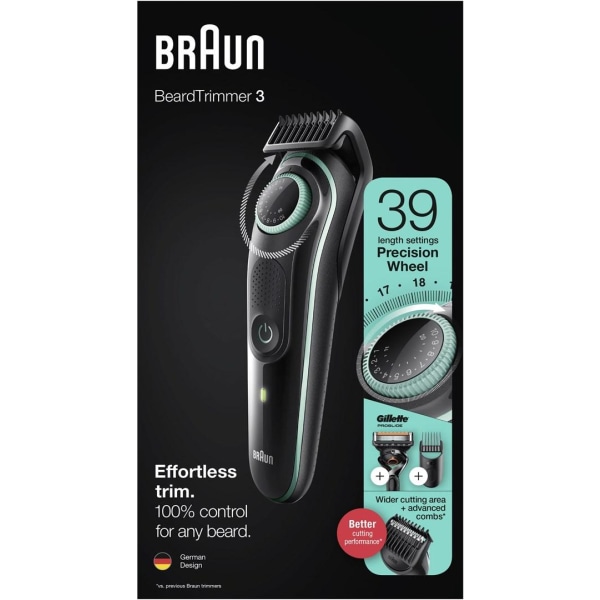 Braun BT3341 Skägg- och hårtrimmer för skägg, mustasch & hår, 0.