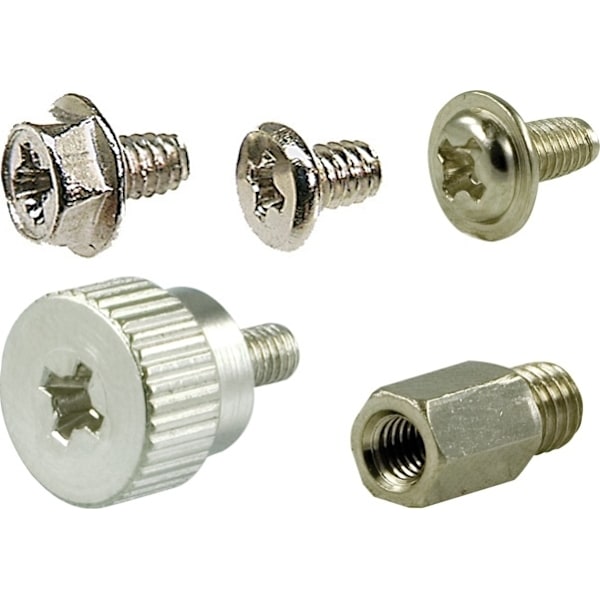 Deltaco skruvar för chassie/FDD/HDD 10/50-pack (SV-5)