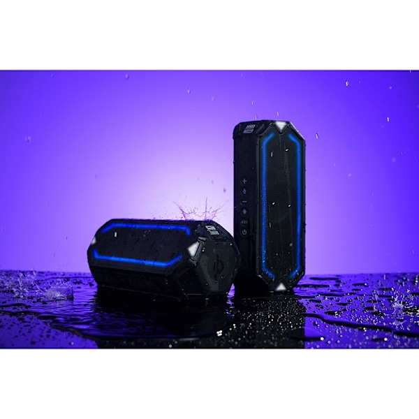 ALTEC LANSING Højttaler IMW1400 HydraBoom RGB Vandtæt Sort