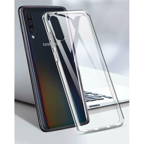 Transparent TPU-skal för Galaxy A50/A50s/A30s Transparent