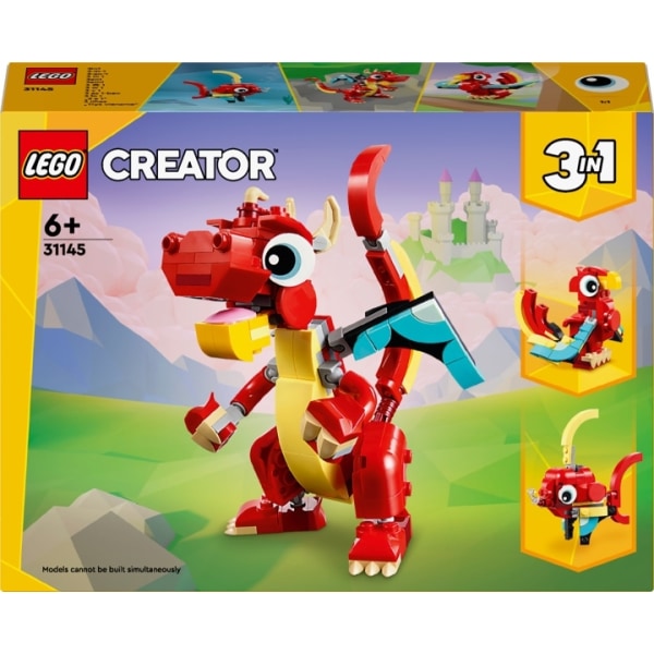 LEGO Creator 31145 - Rød Drage