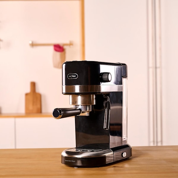 Solac Espressomaskine Taste Slim Sort