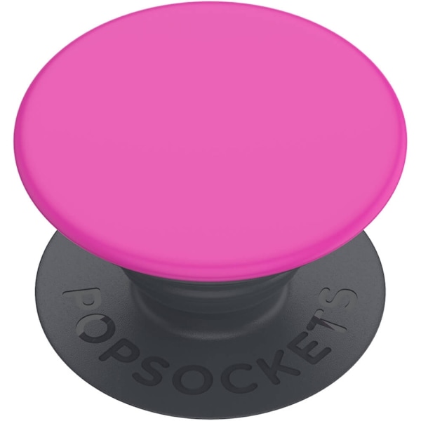 PopSockets Basic Magenta Grip Med Ställfunktion