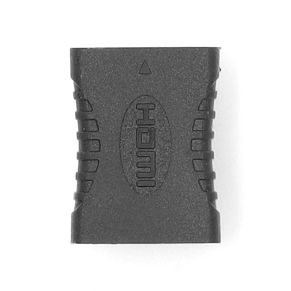 Nedis HDMI™ -sovitin | HDMI™ Ulostulo | HDMI™ Ulostulo | Kullattu | Suora | PVC | Antrasiitti | 1 kpl | Laatikko