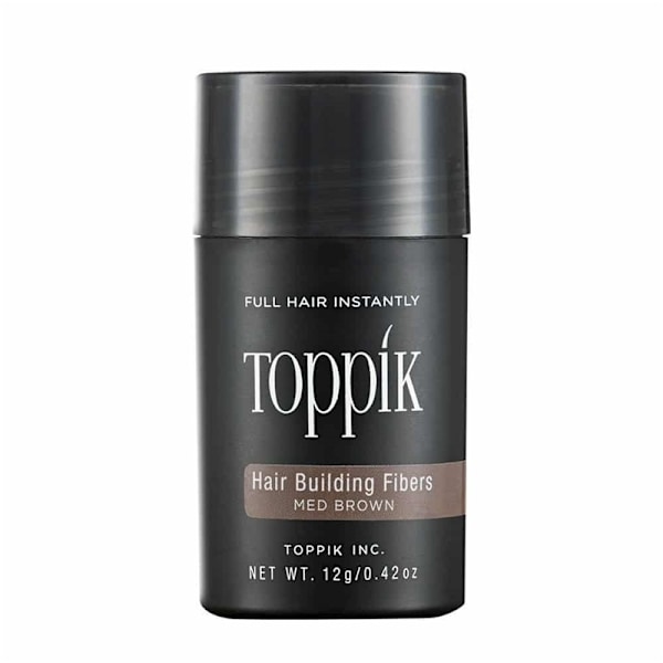 Toppik Hair Building Fibers Regular 12 g - Medium Brown