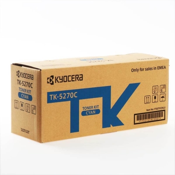 Kyocera Toner 1T02TVCNL0 TK-5270 Cyan