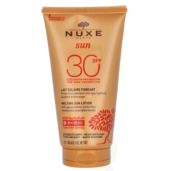 Nuxe Sun Delicious lotion Høj beskyttelse SPF30 150 ml