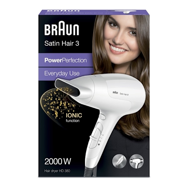 Braun Hårfön Power Perfection HD380