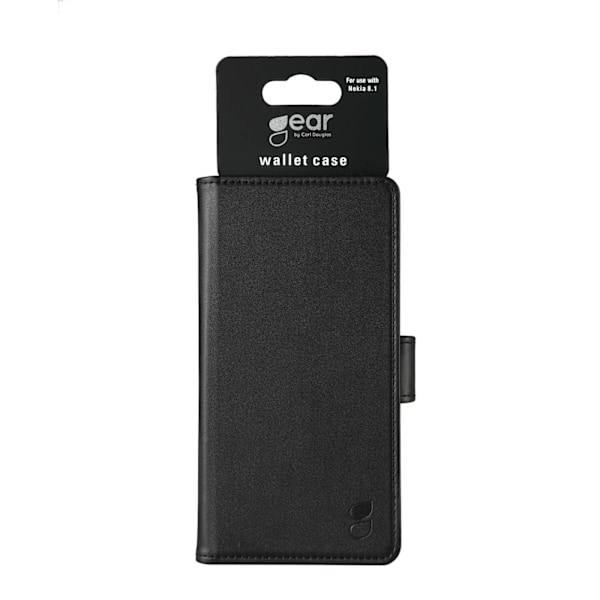 GEAR Wallet Nokia 8.1 Sort Svart
