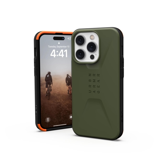 Urban Armor Gear IPhone 14 Pro Civilian - Olive Grön