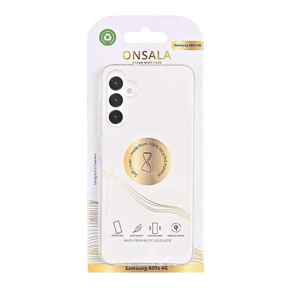 Onsala Back Recycled Clear Case TPU Samsung A05s 4G Transparent