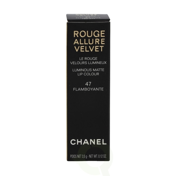 Chanel Rouge Allure Velvet Lysende mat læbefarve 3,5 g #47 F