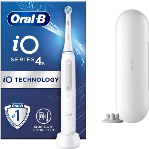 Oral B iO Series 4s - sähköhammasharja, valkoinen