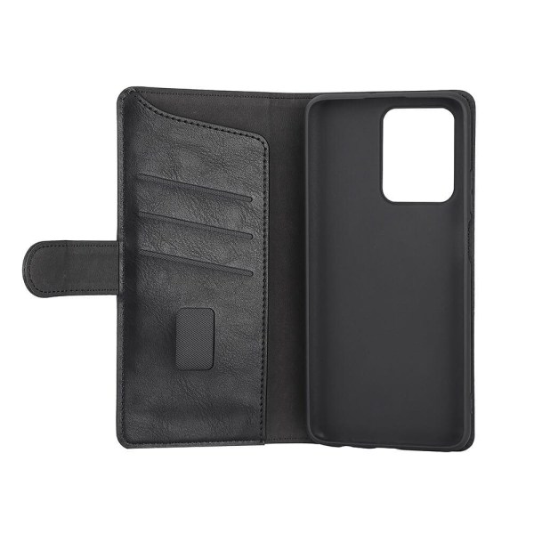 GEAR Wallet Case Sort - Honor X7a 5G Svart