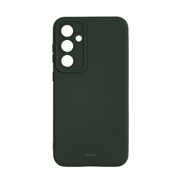 Onsala Mobilskal med Silikonfølelse Olive Green - Samsung S23 FE Grön