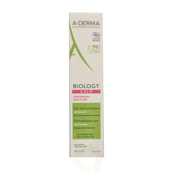 A-Derma Biology Calm Dermatological Care 40 ml Soothing