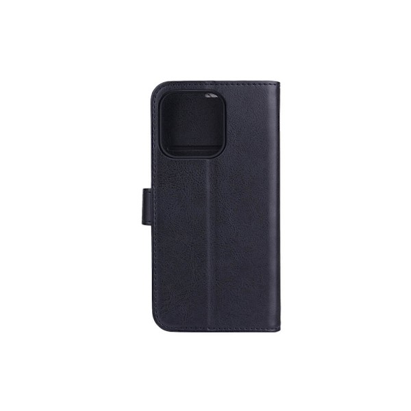 RADICOVER Strålingsbeskyttende Wallet PU iPhone 13 Pro Flipcover RFID Sort Svart