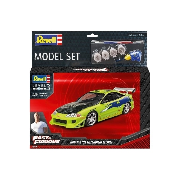 Revell Model Set Fast & Furious Brian's 1995 Mitsubishi