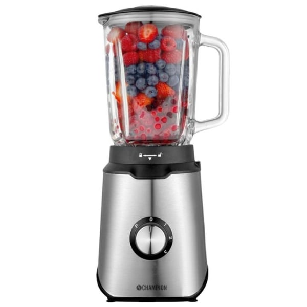 Champion Blender 1,5L 600W Glaskanna BL310 Rostfri