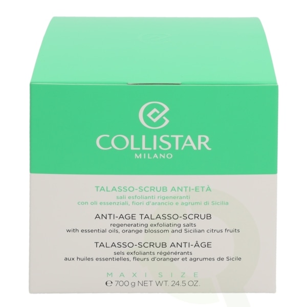 Collistar Anti-Age Talasso Scrub 700 gr With Essential Oils, Ora
