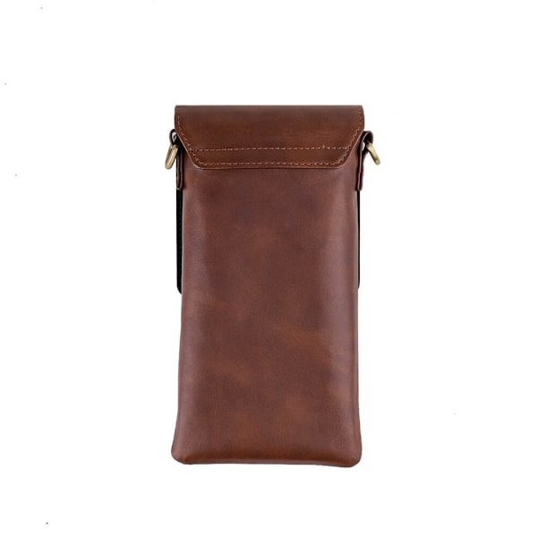 Onsala Mobiltaske med Halsrem Brun Universal tom 6.7" Brun