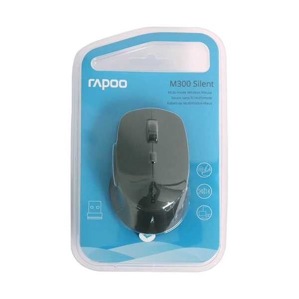 RAPOO Mouse M300 Wireless Multi-Mode Dark Grey