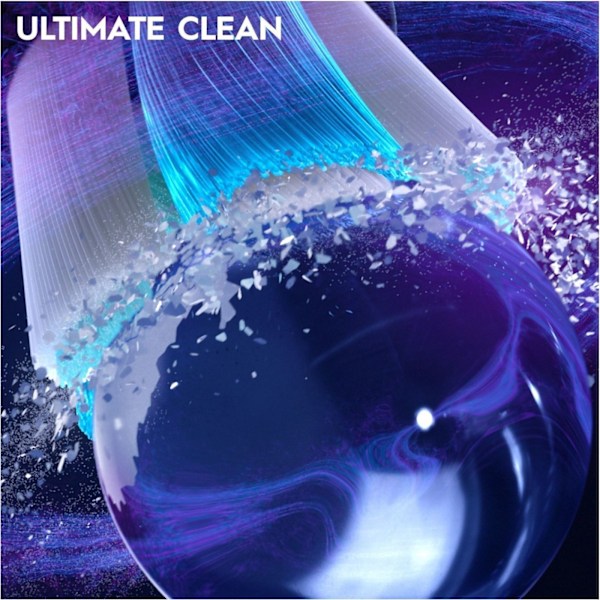 Oral B iO Ultimate Clean - tandbørstehoved, sort, 6 stk.