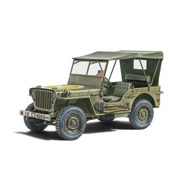 ITALERI 1:24 Willys Jeep MB ''80th Year Anniversary''