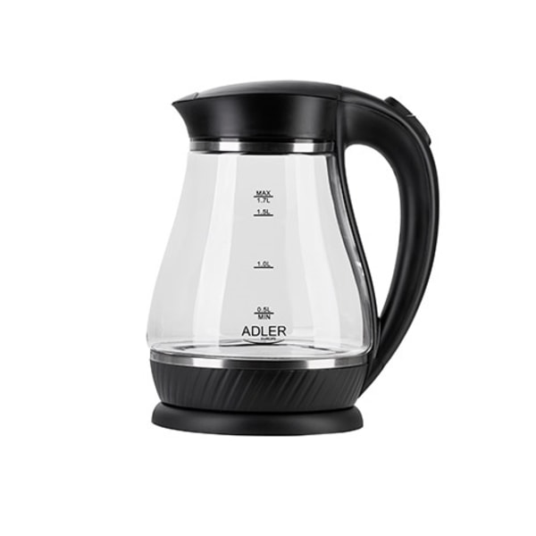 Adler vattenkokare 1,7L, svart