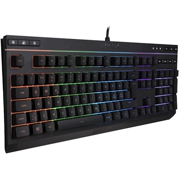 HyperX Alloy Core RGB Membrane Gaming Keyboard med RGB-belysning