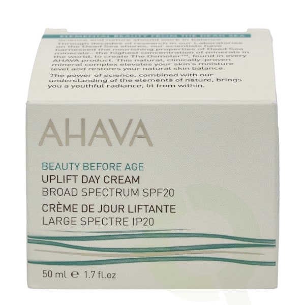 Ahava Beauty Before Age Uplift Day Cream SPF20 50 ml For Sensitive Skin