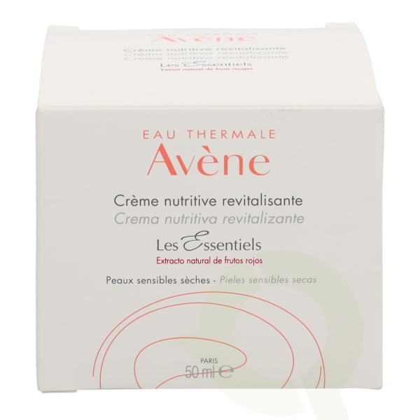 Avene Revitalizing Nourishing Cream 50 ml For Dry Sensitive Skin