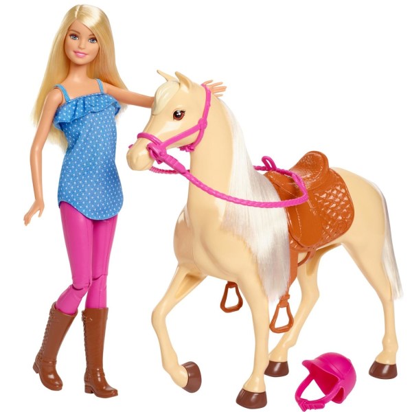 Barbie Doll and Horse