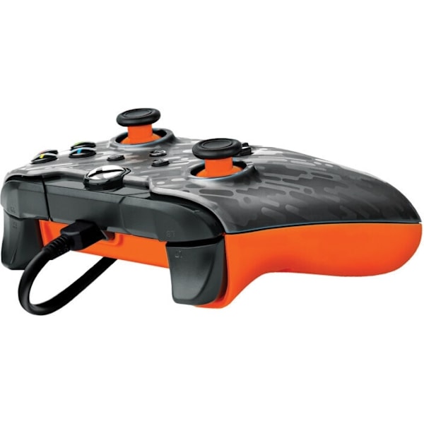 PDP Gaming Wired Controller - Atomic Carbon, PC / Xbox