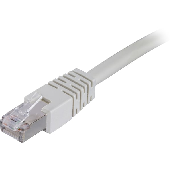 DELTACO F/UTP Cat6 laitekaapeli, LSZH, 1m, harmaa