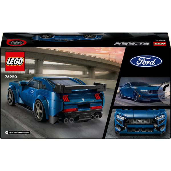 LEGO Speed ​​​​Champions 76920 - Ford Mustang Dark Horse Sportsvogn