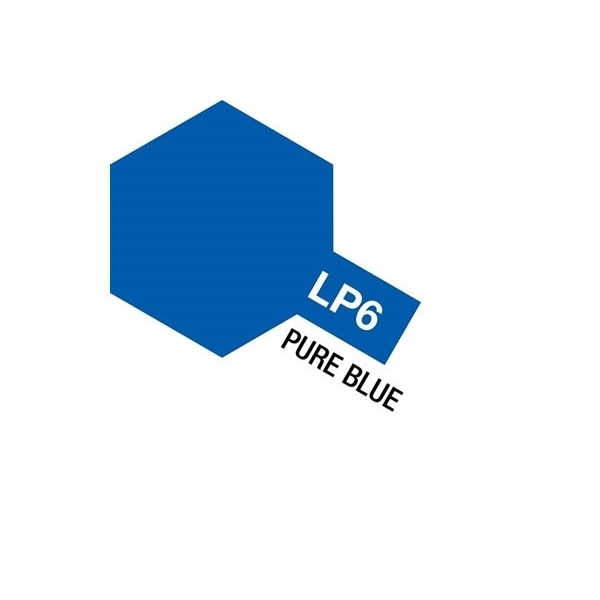 Tamiya Lacquer Paint LP-6 Pure Blue (Gloss) Blå