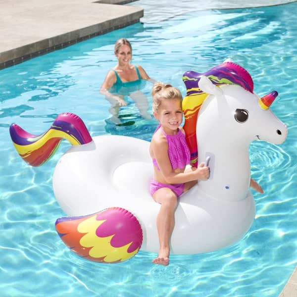 Bestway Badedyr 1.55m x 1.19m, Fantasy Unicorn