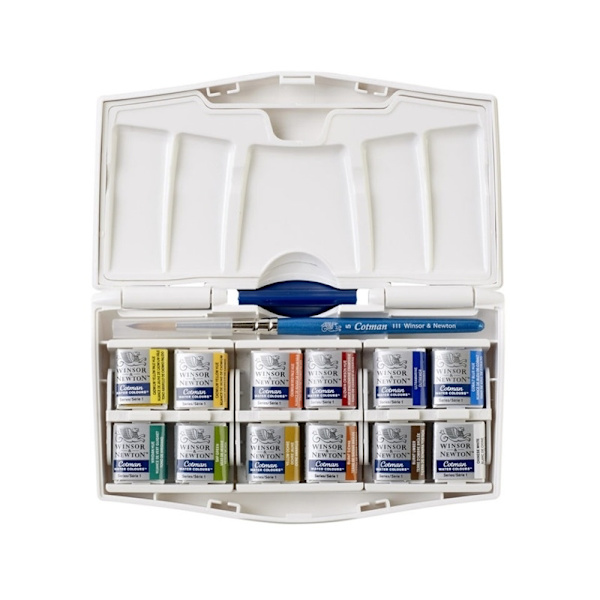 WINSOR Cotman watercolour pocket box plus
