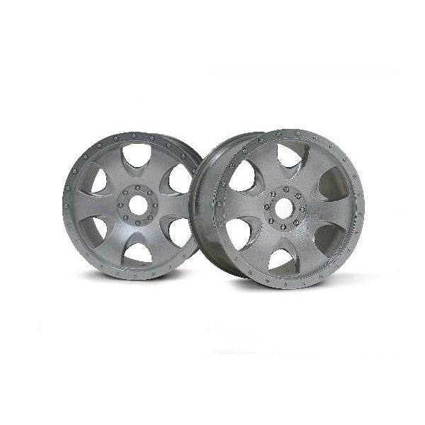 HPI Warlock Wheel Matt Chrome(83X56Mm/2Pcs)