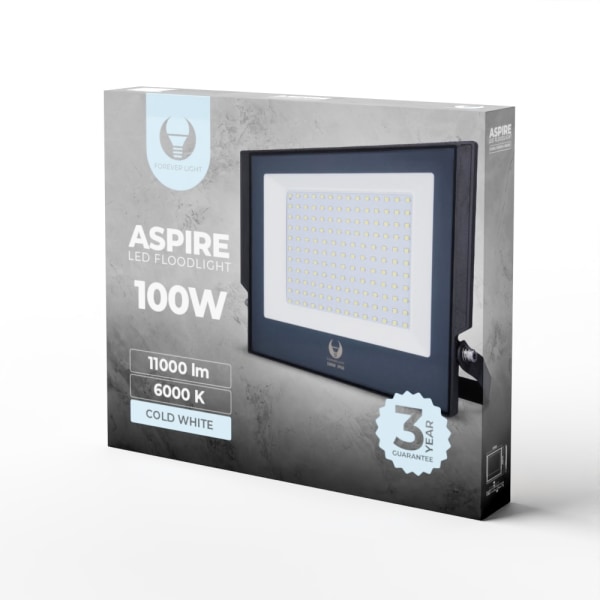 Forever Light ASPIRE - LED-valonheitin, 100W, 6000K, 11000lm, 230V