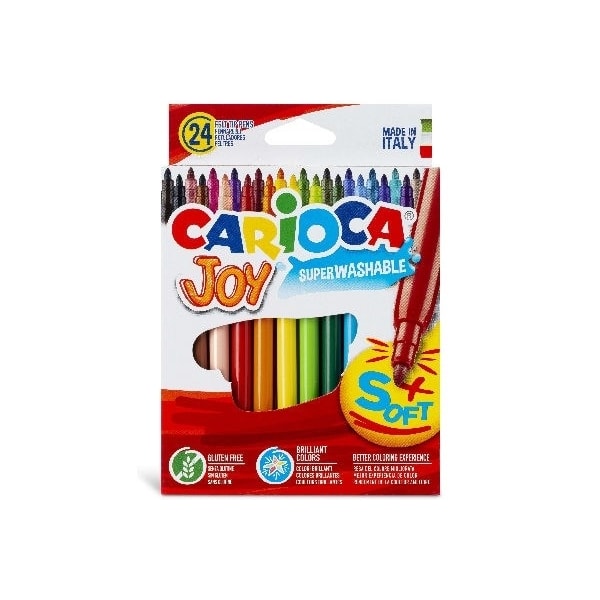 CARIOCA Tusch fine tip 24stk assorteret