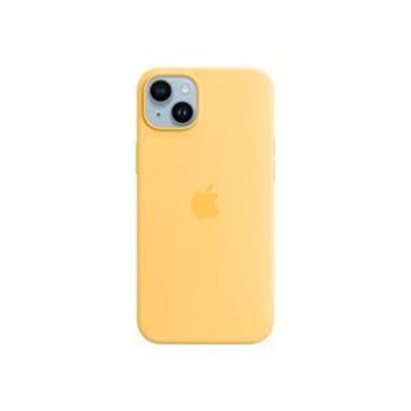 Apple iPhone 14 Plus Silicone Case with MagSafe - Sunglow Gul