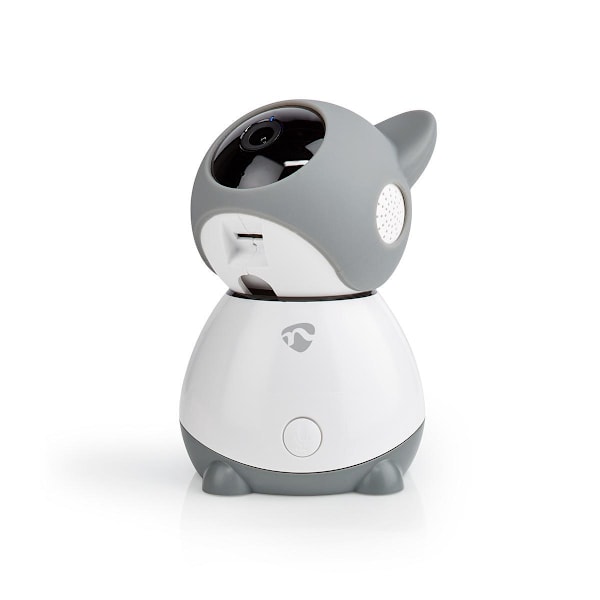 Nedis SmartLife Inomhus Kamera | Wi-Fi | Full HD 1080p | Panorera lutning | microSD (ingår inte) / Molnlagring (tillval) | Med rörelsesensor | Nattsik