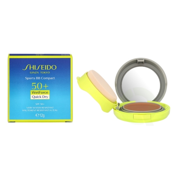 Shiseido Sports BB Compact Wet Force Quick Dry SPF50+ 12 gr 02 Medium