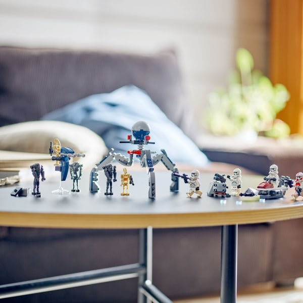 LEGO Star Wars 75372 - Clone Trooper™ & Battle Droid™ Battle Pa
